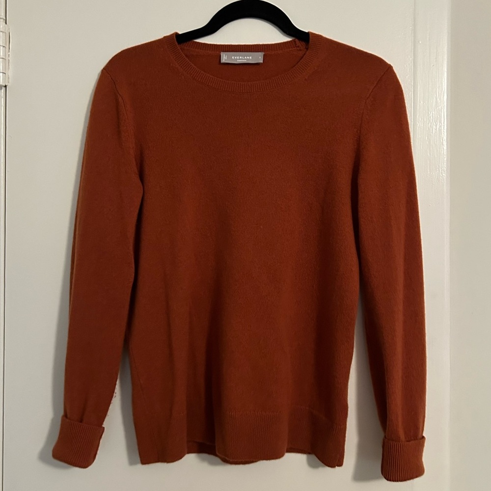 Everlane cashmere classic crew sweater